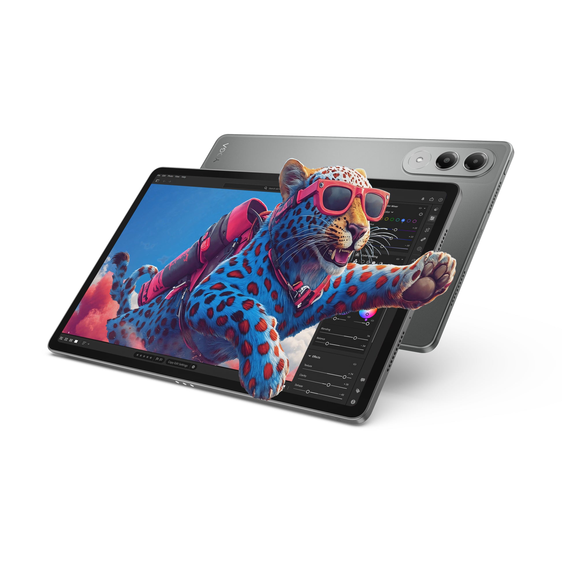 Lenovo Yoga Tab Snapdragon – 11,1", 256 GB, 8 GB RAM, Wi‑Fi, Grau, IP53