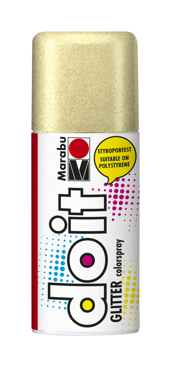 Marabu do it – Farbspray – gold glitter, 150 ml