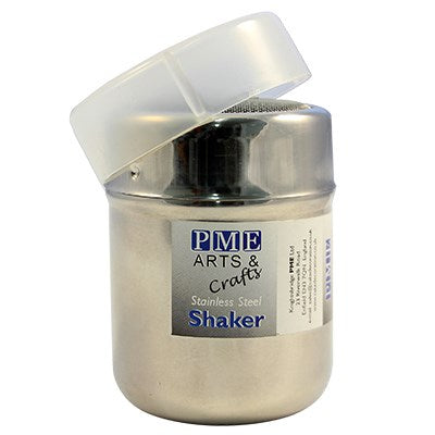PME Streudose, 8 cm, Edelstahl, silber, für Puderzucker