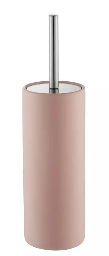 Diaqua Zylo – WC-Bürstenset – Keramik, beige, mit Deckel, H 39 cm, Ø 10,5 cm