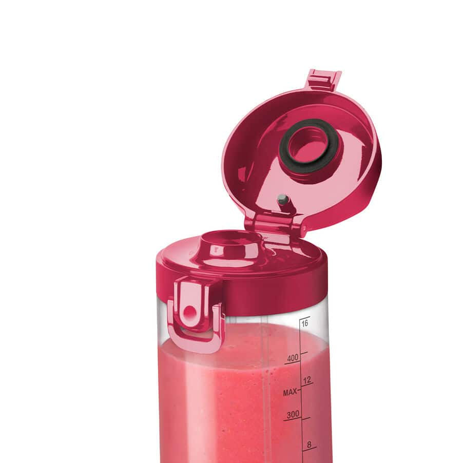 NutriBullet Smoothie-Mixer NBP003MA – 475 ml, 14,8 W, Akku – Magenta