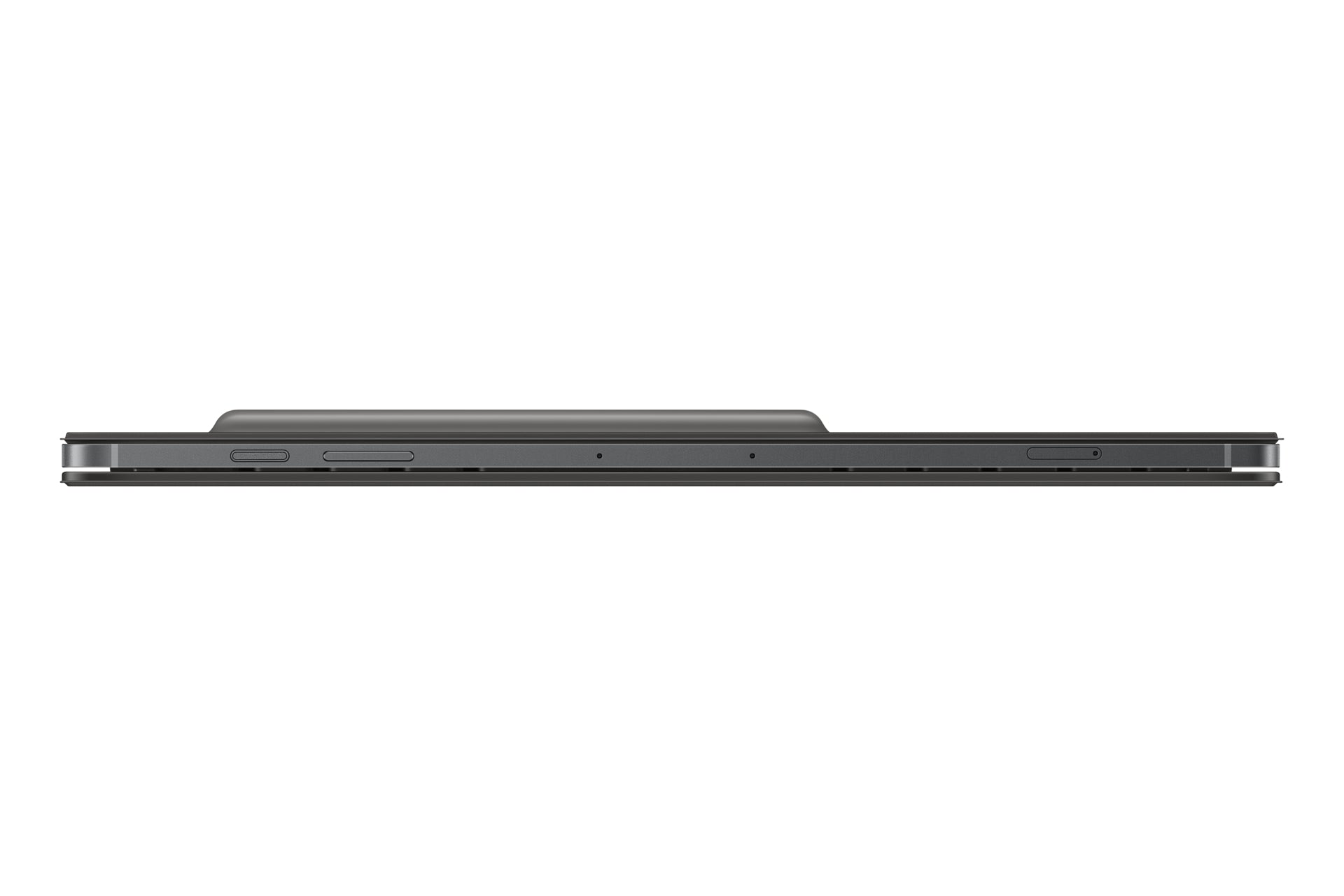 Samsung Tab S10 FE+ Book Cover Notebook-Schutzhülle – für Galaxy Tab S10 FE+, Aufsteckfunktion, Schwarz