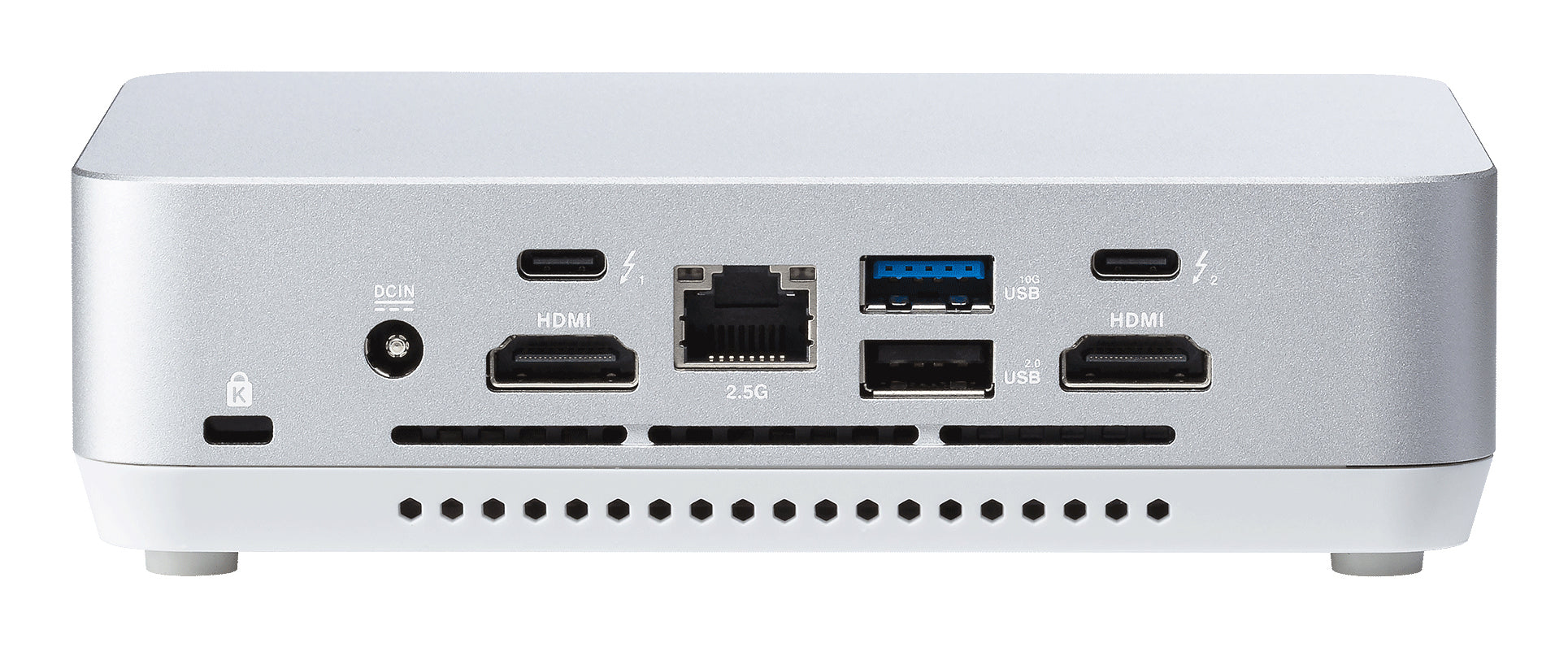 ASUS RNUC14RVSU5 Revel Canyon U5 Mini-PC Barebone – Wi‑Fi, Ethernet, Bluetooth 5.3 – Netzteil 120 W