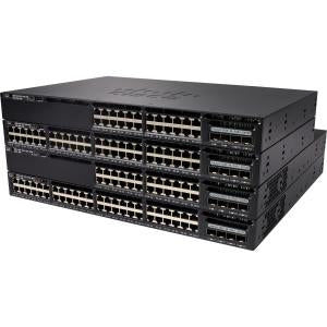 Cisco WS-C3650-24PDM-L – Verwalteter Switch – 24×GbE, 4×SFP+, L2, PoE+ 390 W, 1U