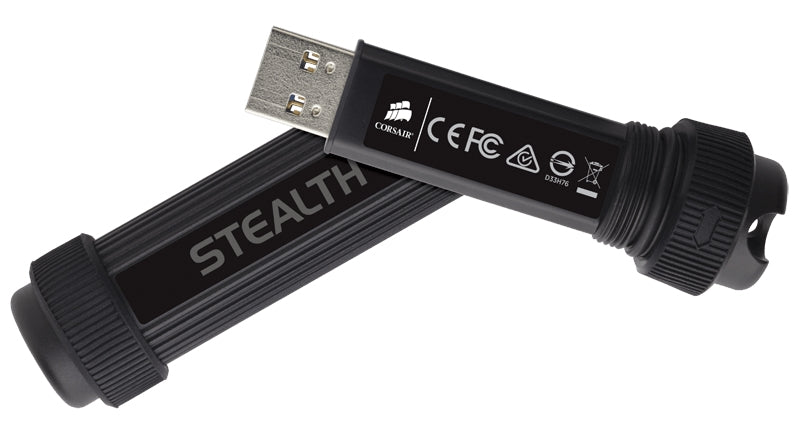 Corsair Survivor Stealth CMFSS3B-512GB – 512 GB USB 3.2 Gen 1-Stick, Aluminium, schockresistent, wasserfest