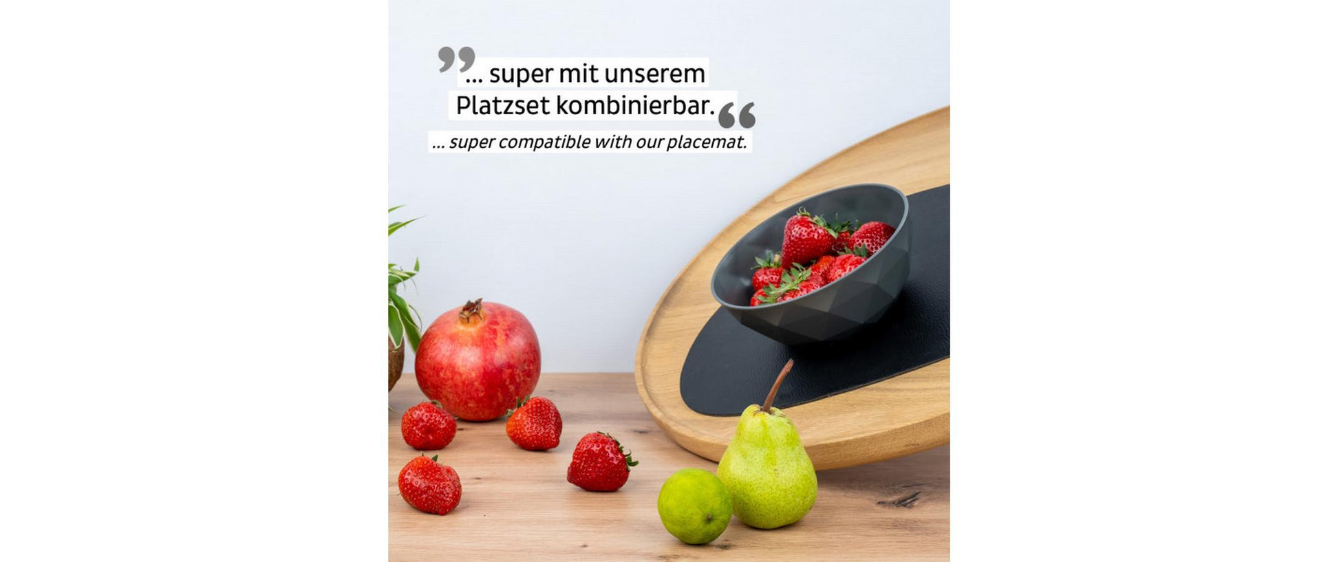 Silwy Suppenschüssel S0BO-1408-2-A – 2er Set, 500 ml, Ø 16 cm, H 6,3 cm, Kunststoff, Schwarz, stapelbar