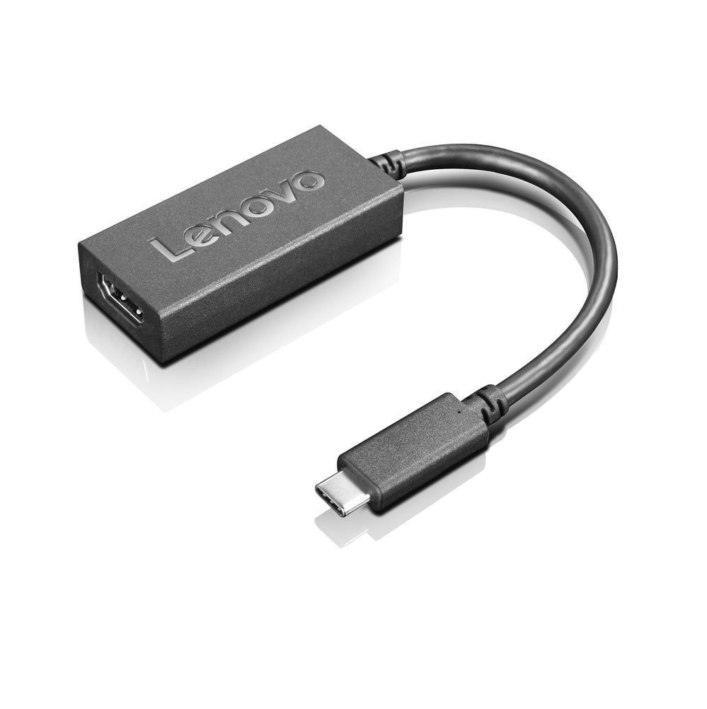 Lenovo GX90K37871 USB-C zu HDMI Adapter – Schwarz