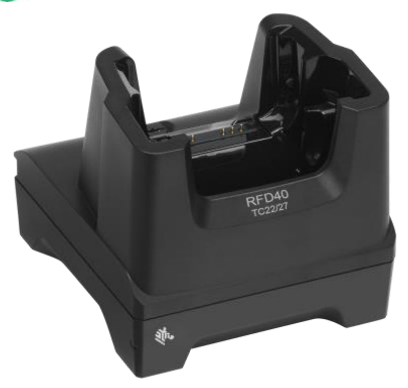 Zebra CR40-1S0T-TC2-M-02 – Dockingstation, 1-fach, für RFD40, Schwarz