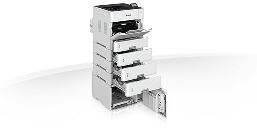 Canon i-SENSYS LBP351x – A4, S/W, Duplex, 55 S./Min., 600 × 600 dpi, USB, Papier: 600 Blatt