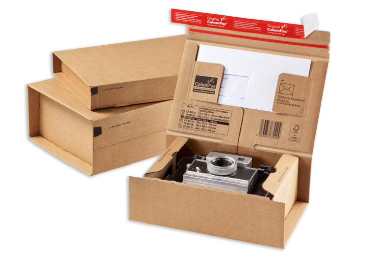 Colompac Versandverpackung, braun – 460 × 310 × 160 mm – 10 Stk.