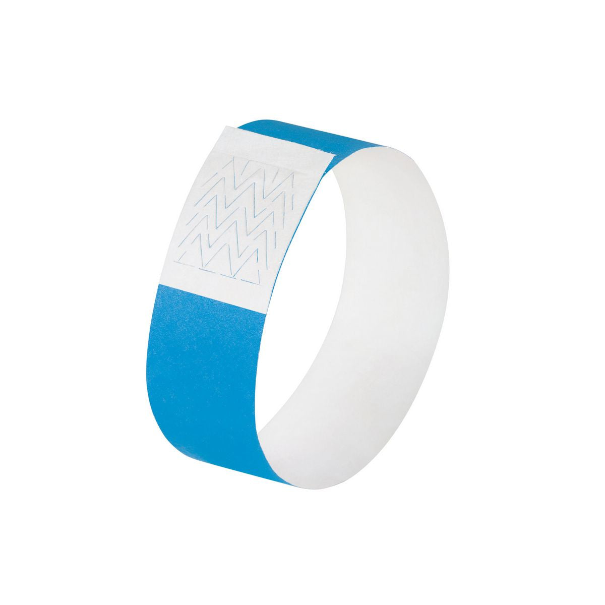 Sigel Event-Armband – 25 × 255 mm, Neonblau, Kunststoff, fortlaufend nummeriert – 120 Stk
