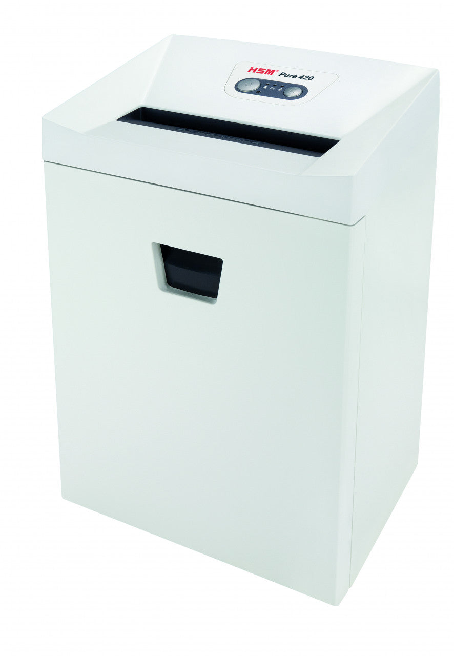 HSM Aktenvernichter, DIN P-4, Partikelschnitt 4,5 × 30 mm, 13–15 Blatt, 35 l