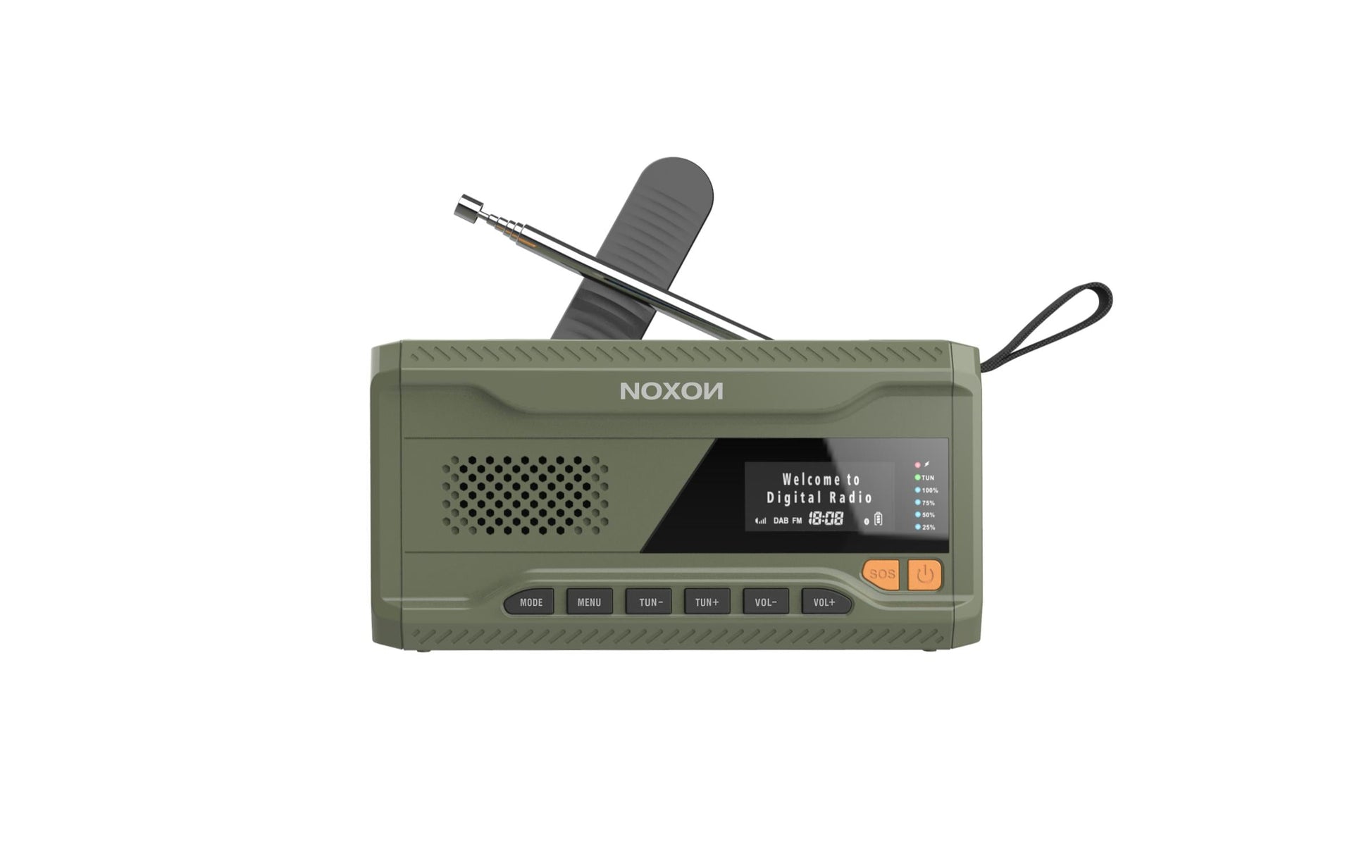 Noxon Dynamo Solar 211 – DAB+ Radio, Bluetooth 5.0