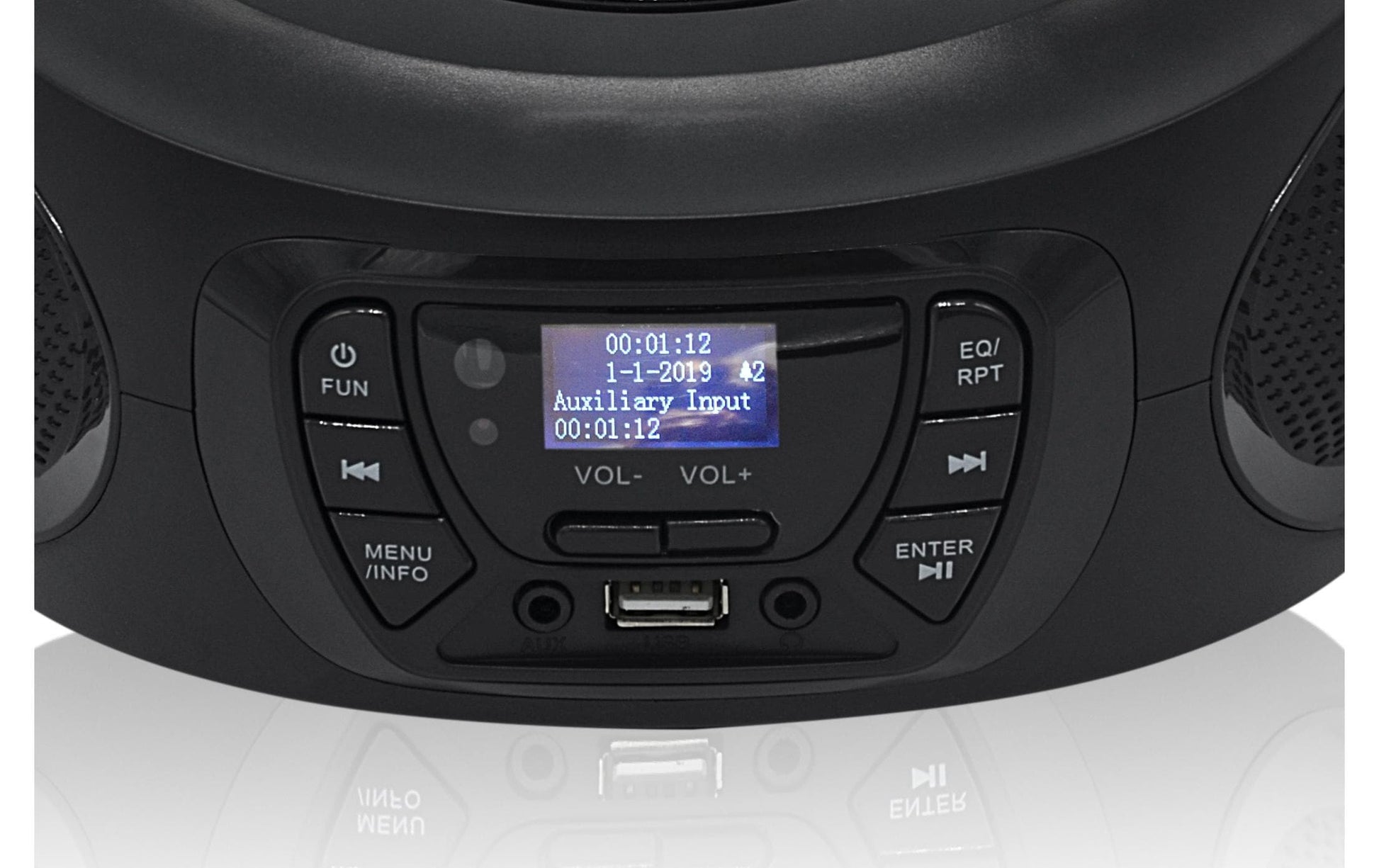 Roadstar CDR-375D+/BK – DAB-/Internetradio – Tischradio – DAB+, CD, USB – Schwarz