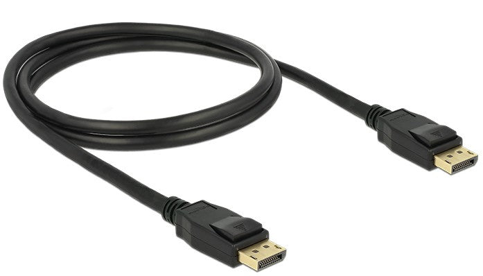 DeLOCK DisplayPort Kabel DP 1.2 – 4K 60 Hz – 1 m