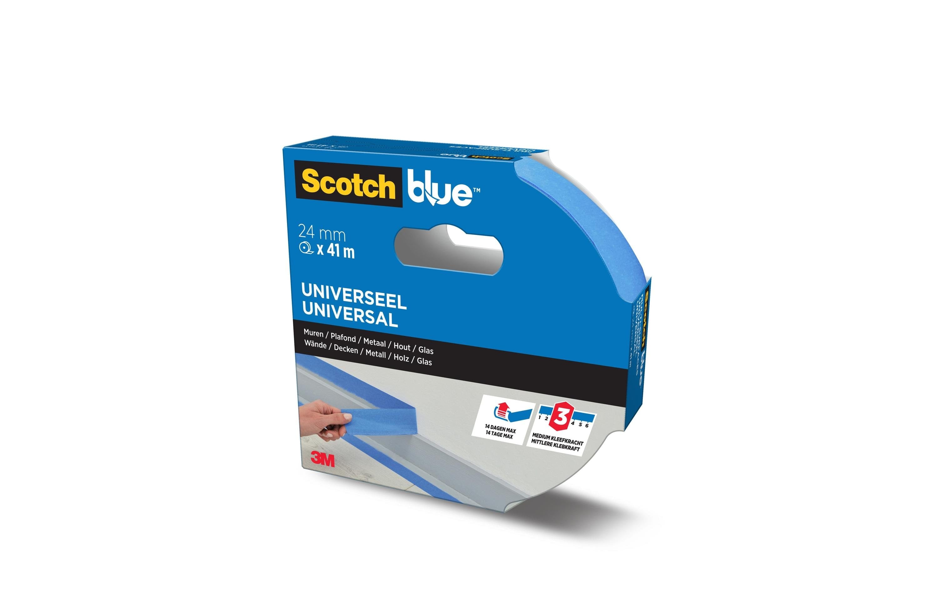 3M Malerband ScotchBlue 2090, blau – 24 mm × 41 m