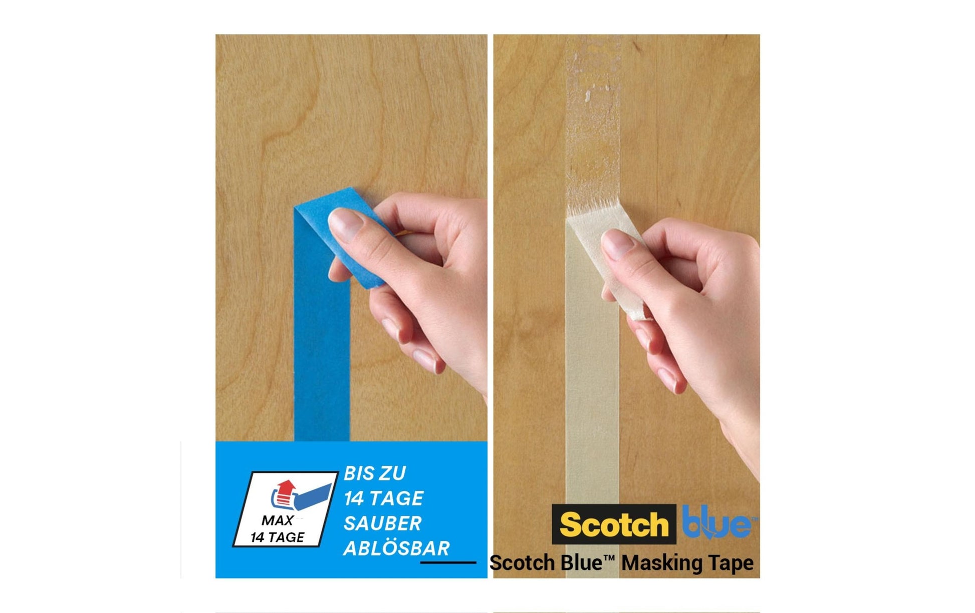 3M Malerband ScotchBlue 2090, blau – 24 mm × 41 m