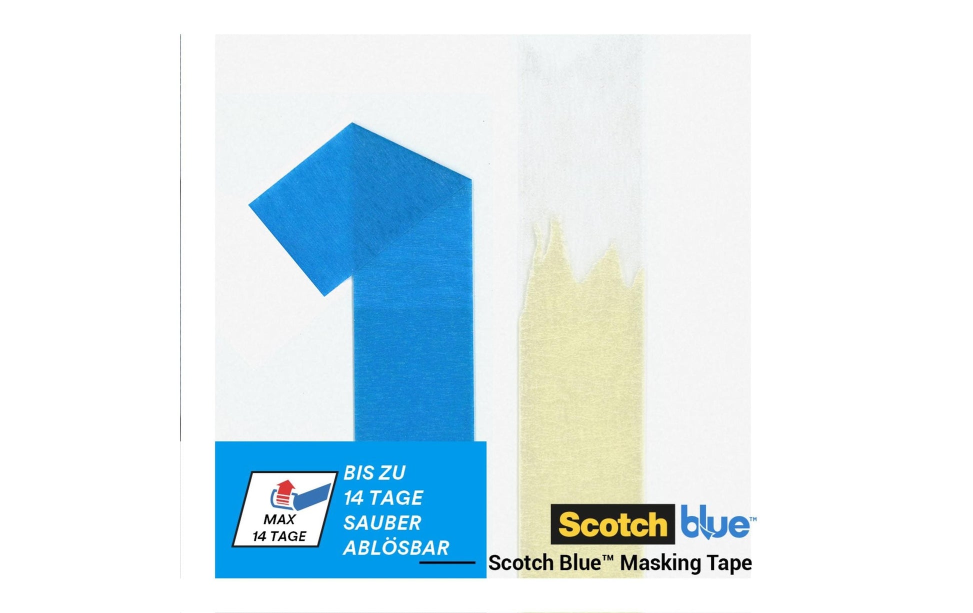 3M Malerband ScotchBlue 2090, blau – 48 mm × 41 m