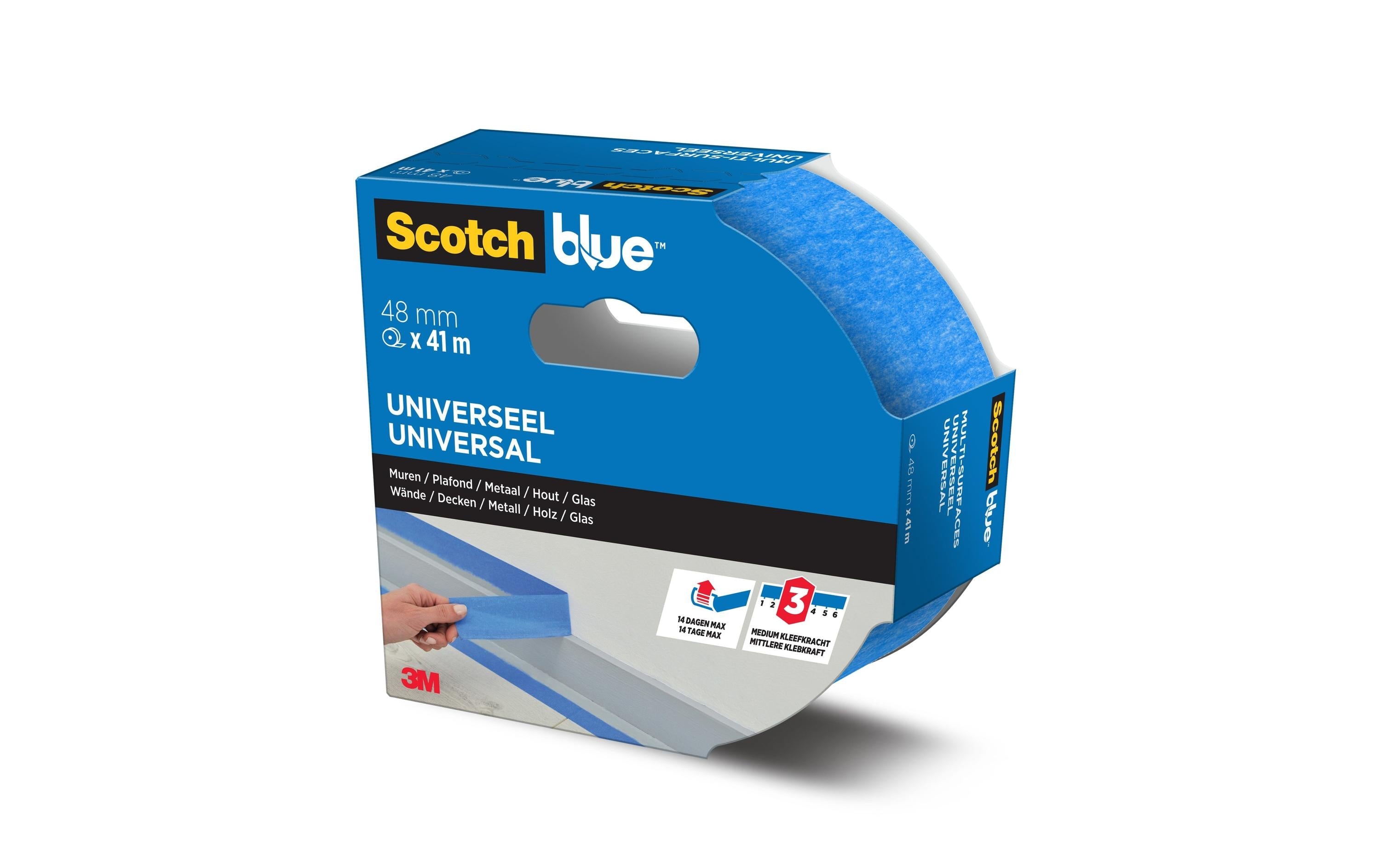 3M Malerband ScotchBlue 2090, blau – 48 mm × 41 m