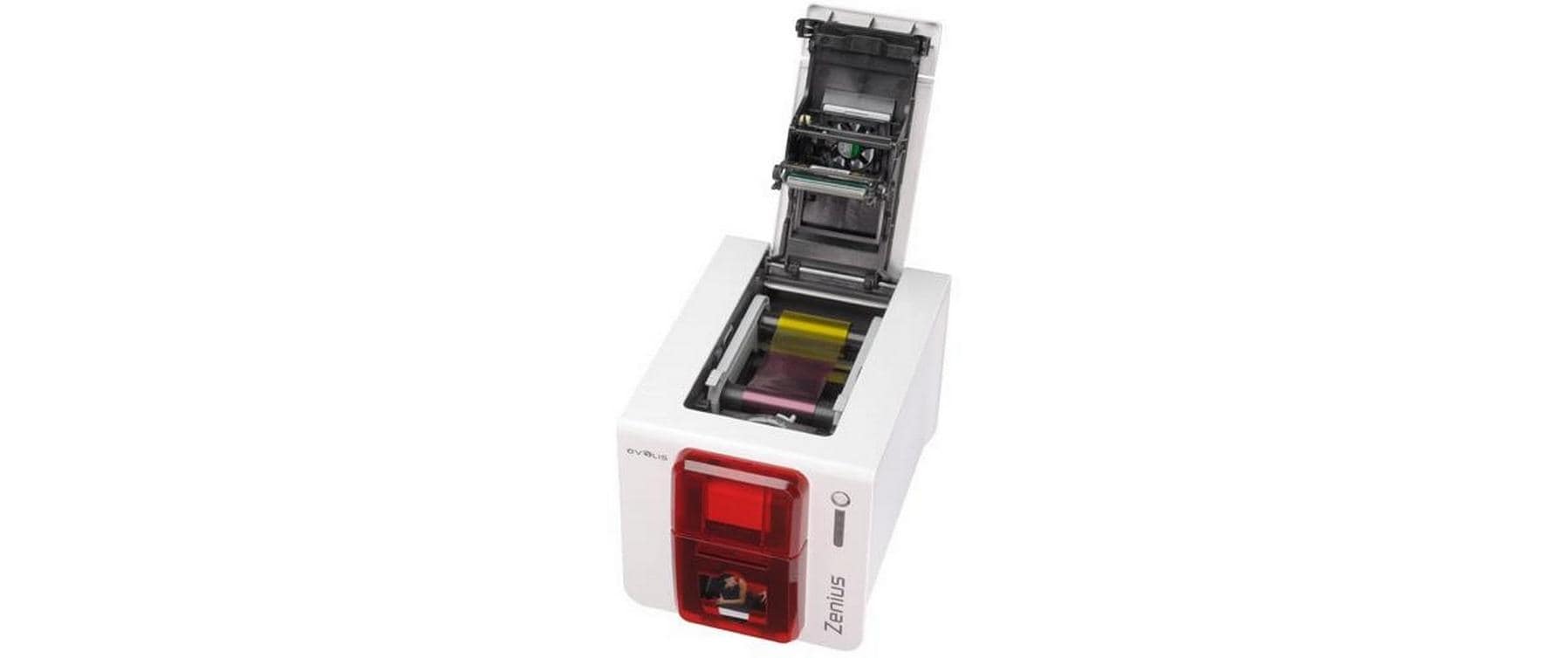 Evolis Zenius Expert – Kartendrucker, Thermotransfer, 300 dpi, für PVC-Karten 85,6 × 54 mm, USB, LAN