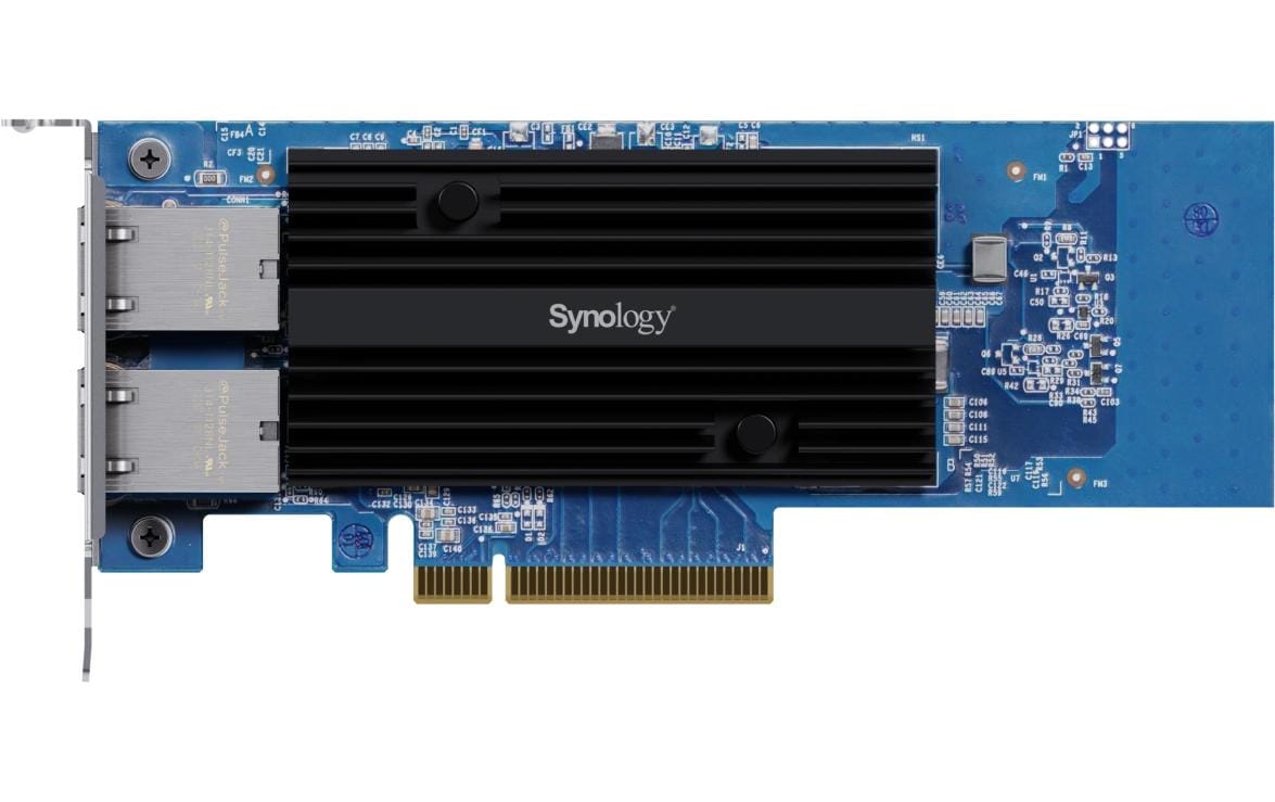 Synology E10G30-T2 10GbE-Karte – PCIe 3.0, 2× RJ-45, für Server/Arbeitsstation