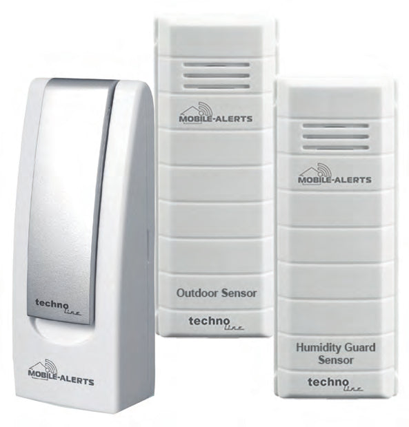 Technoline Mobile Alerts MA 10012 – Sensor – Temperatur, Luftfeuchte, 868 MHz, Innen/Aussen