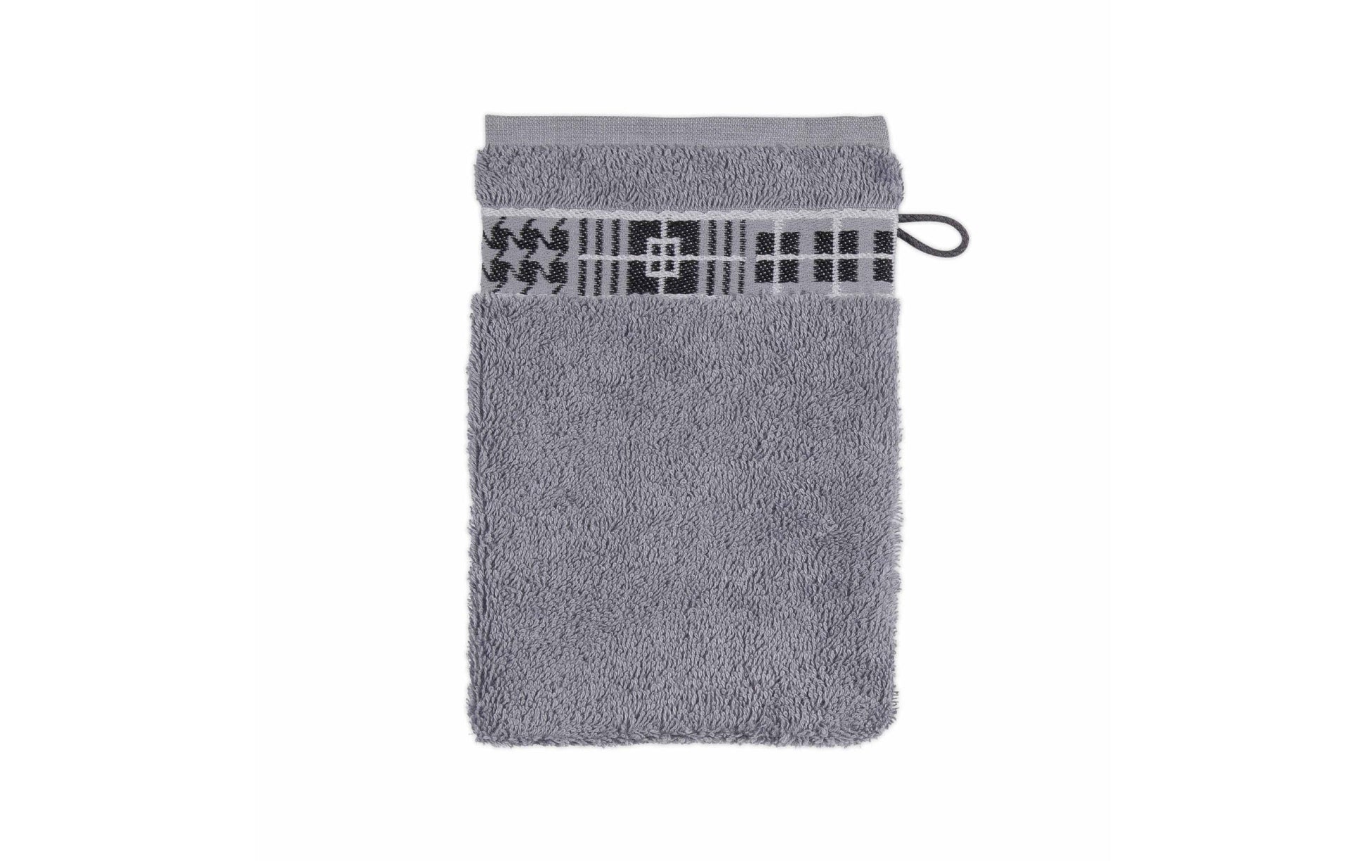 Frottana Waschlappen Fjord – 15×20 cm, Baumwolle, 500 g/m², Granit