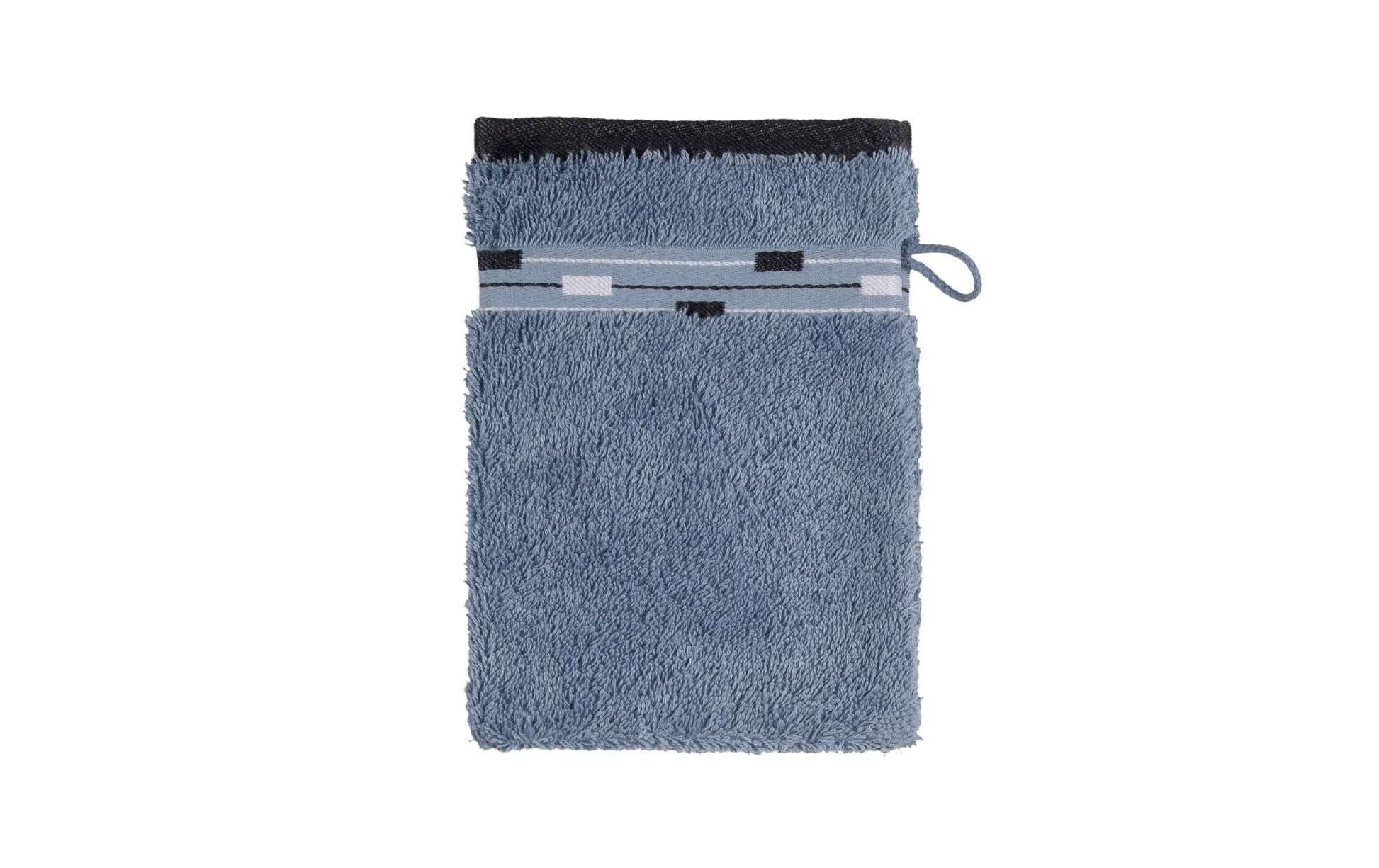 Frottana Waschlappen – 15 × 20 cm – Baumwolle – Blaugrau