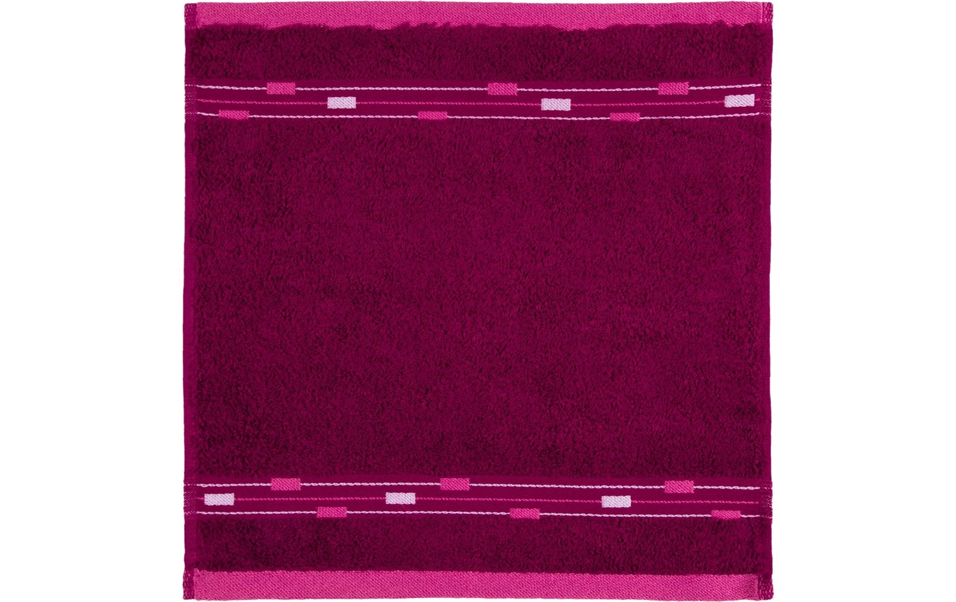 Frottana Waschlappen – 30 × 30 cm – Baumwolle – Beere