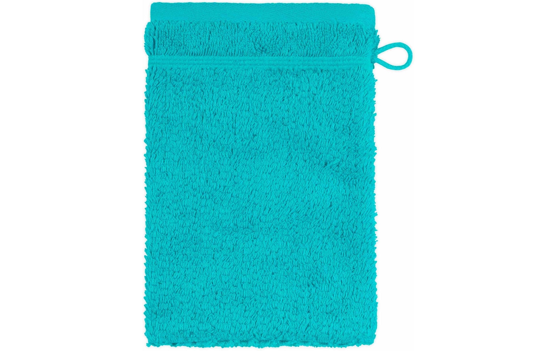 Frottana Waschlappen Pearl – 15×20 cm, Baumwolle, 500 g/m², Türkis