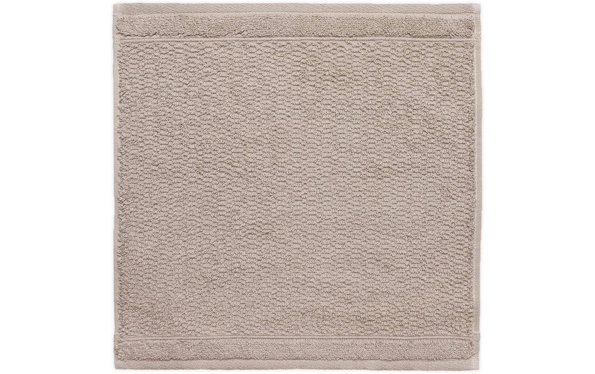 Frottana Waschlappen – 30 × 30 cm – Baumwolle – Beige