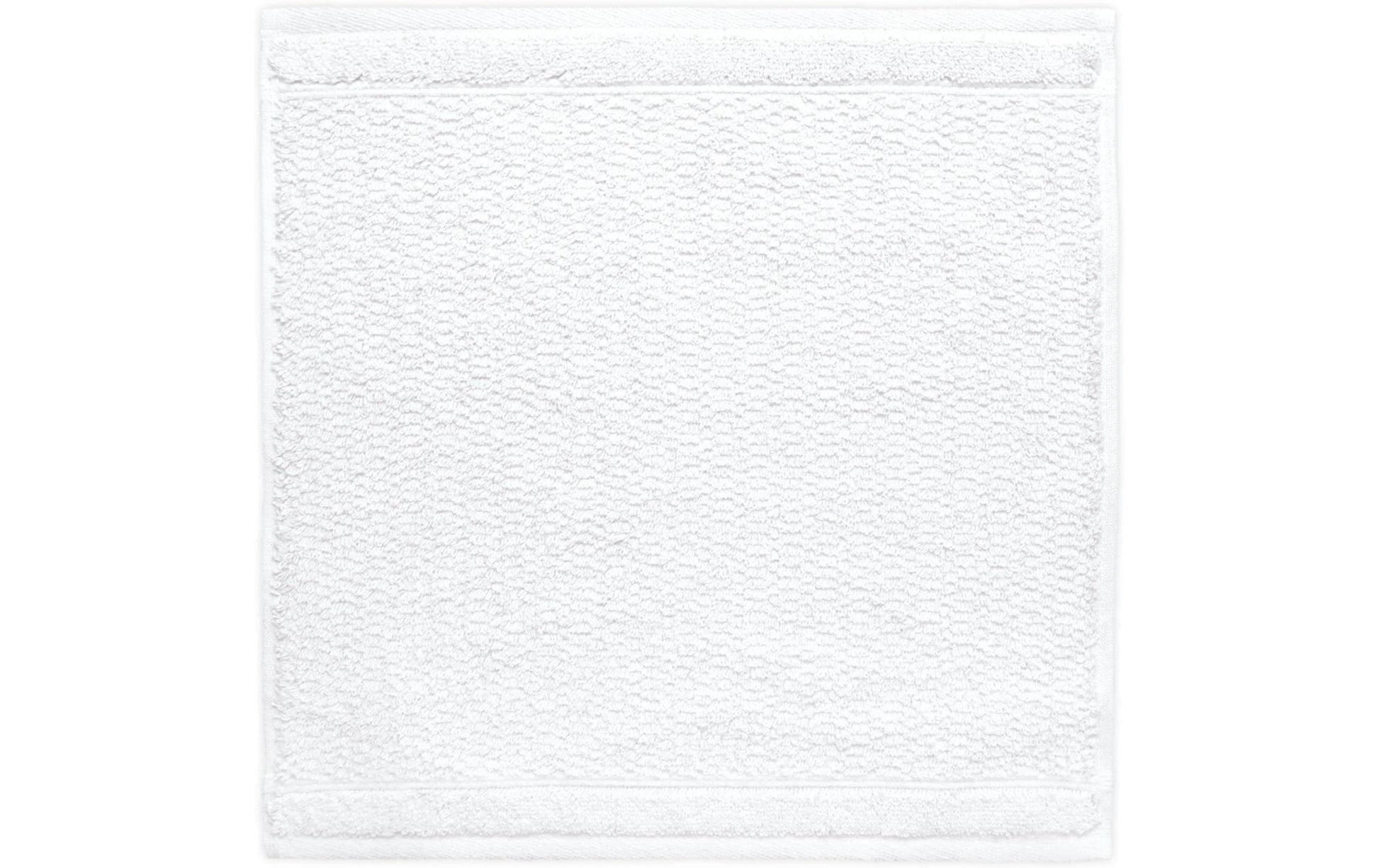 Frottana Waschlappen Pearl – 30×30 cm, Baumwolle, 500 g/m², Weiss