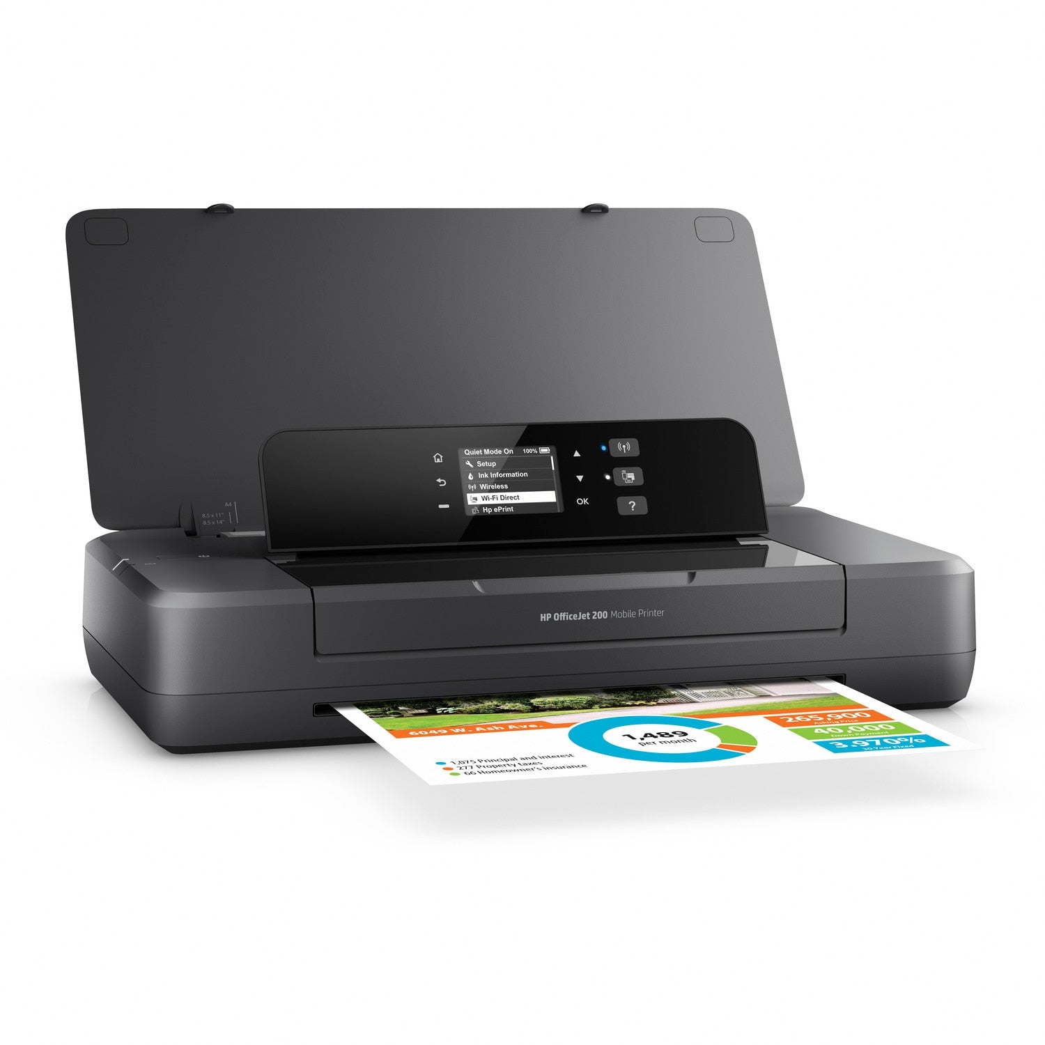 HP OfficeJet 200 – Mobildrucker, A4, WLAN, USB