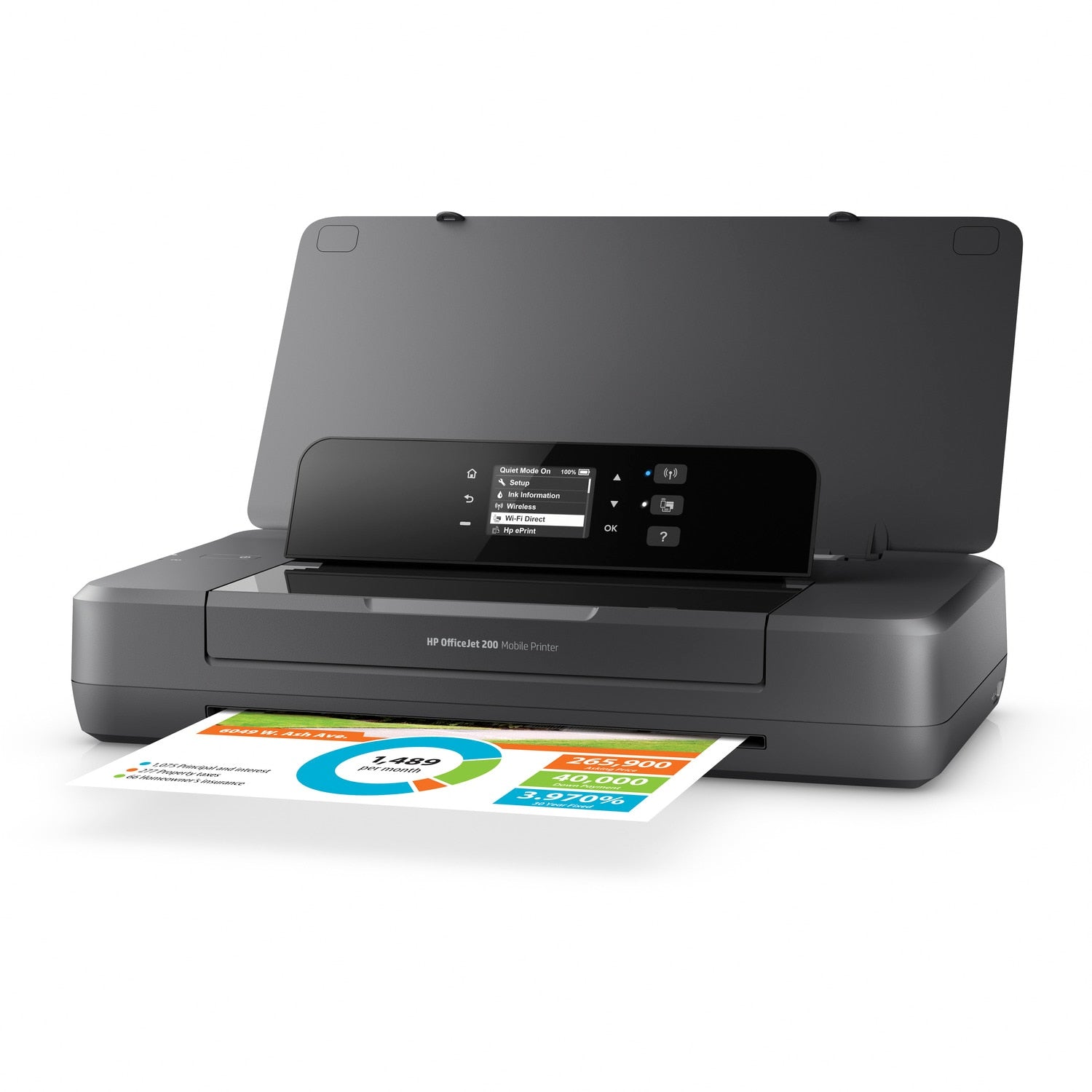 HP OfficeJet 200 – Mobildrucker, A4, WLAN, USB