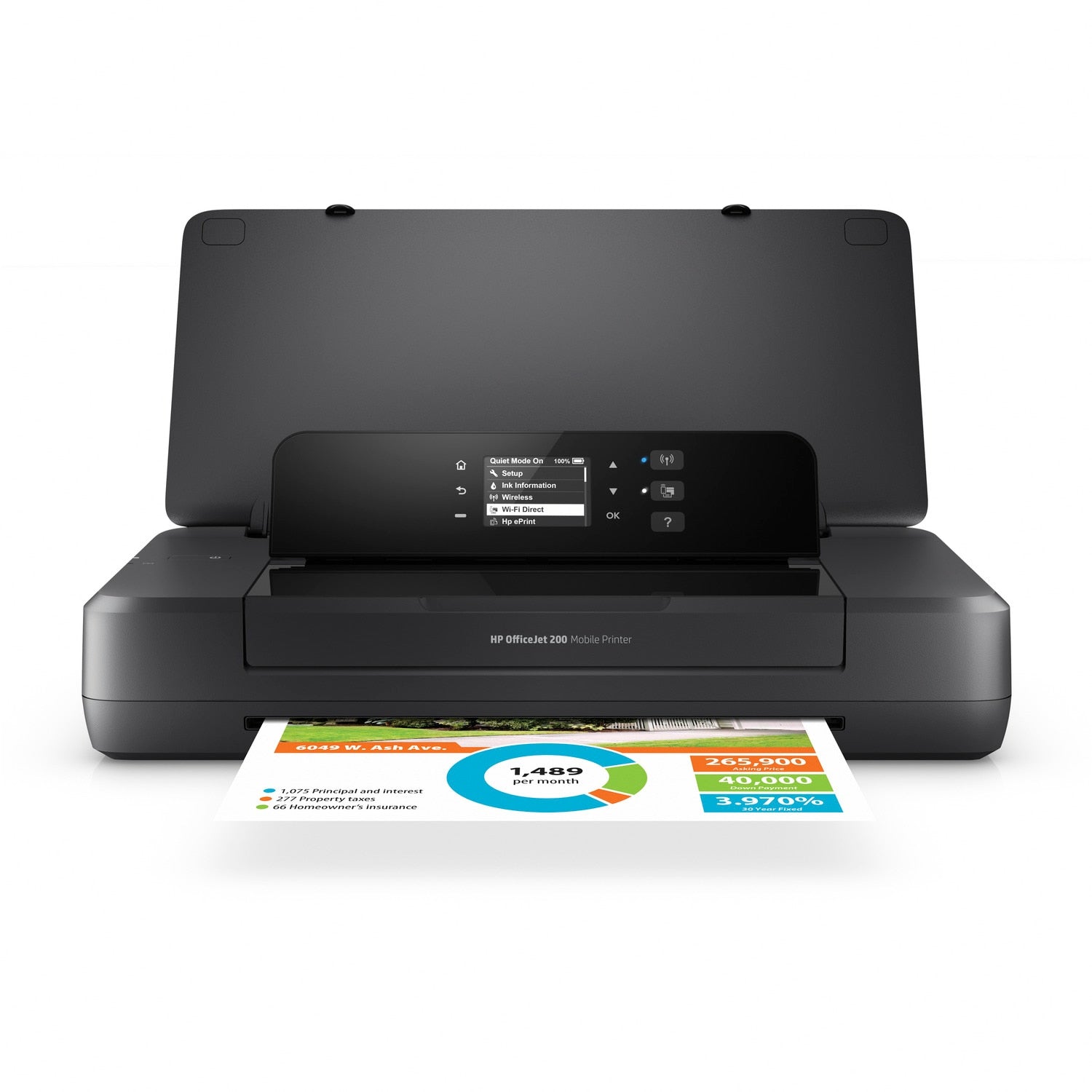 HP OfficeJet 200 – Mobildrucker, A4, WLAN, USB