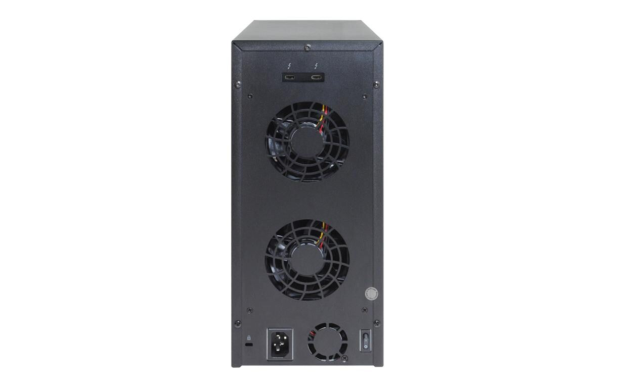 Highpoint RS6628A – 8-Schacht Gehäuse – Thunderbolt 3, für 2,5" HDD/SSD, SAS/SATA