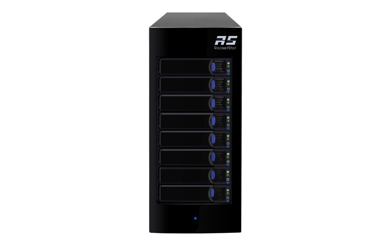 Highpoint RS6418TS – 8-Bay Gehäuse – SATA, für 2,5" HDD/SSD