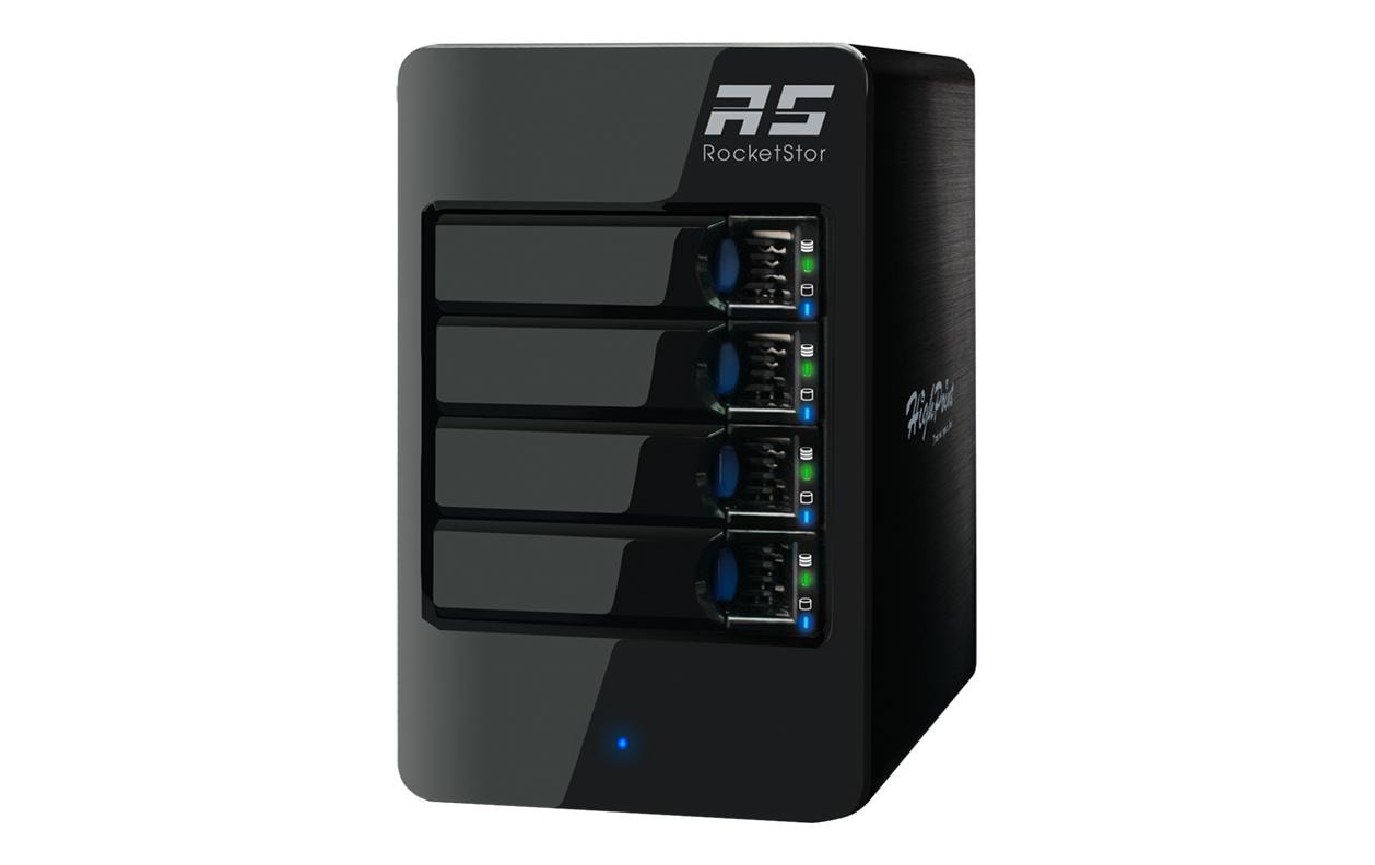 Highpoint RS6414TS – 4-Bay Gehäuse – für 2,5" HDD/SSD, SATA