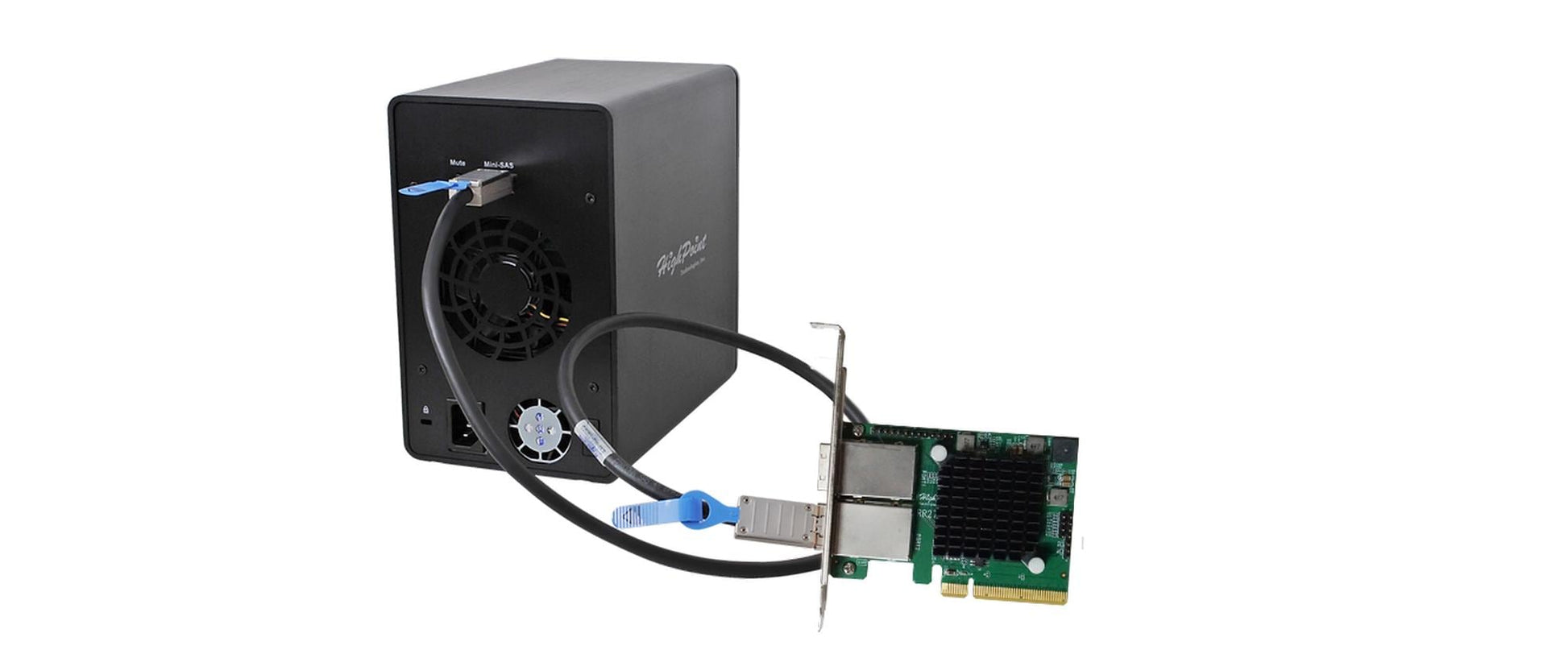 Highpoint RS6414TS – 4-Bay Gehäuse – für 2,5" HDD/SSD, SATA