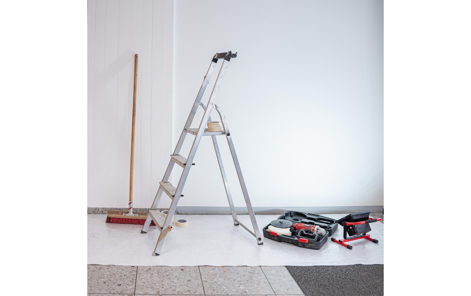 Floorone Abdeckvlies Premium – Rolle 1 m × 50 m, 180 g/m²