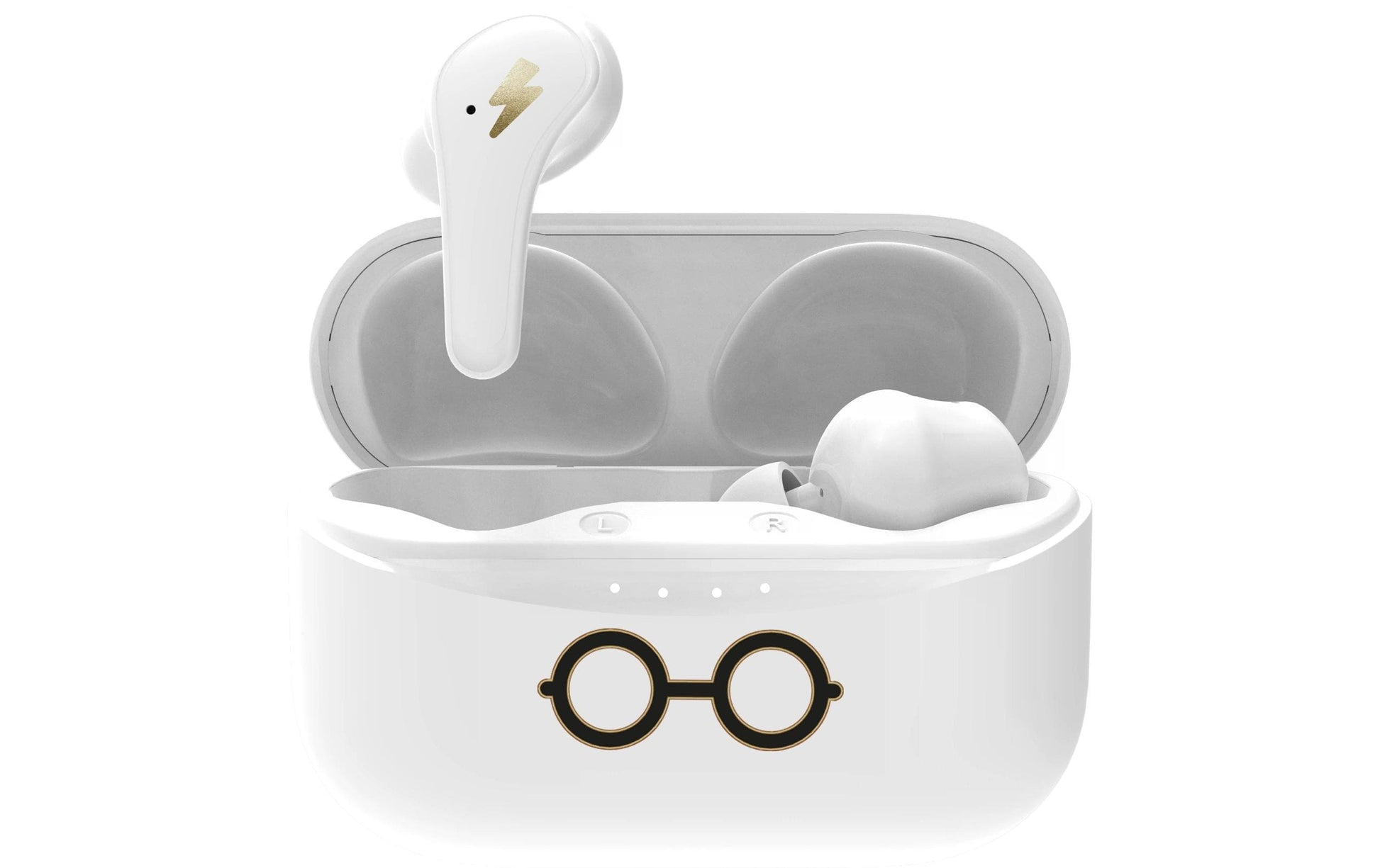 OTL Technologies OTL Harry Potter Kinderkopfhörer – In-Ear, Stereo, TWS, mit Ladecase, Weiss, BT 5.0
