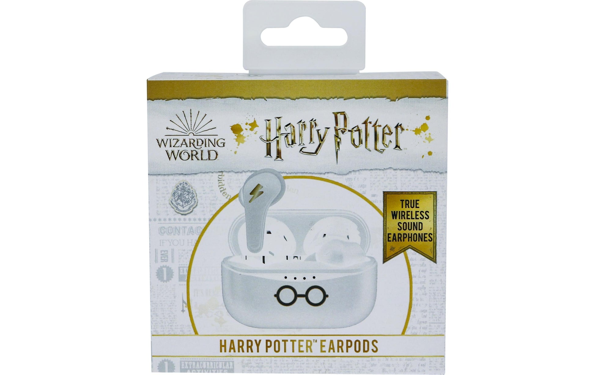 OTL Technologies OTL Harry Potter Kinderkopfhörer – In-Ear, Stereo, TWS, mit Ladecase, Weiss, BT 5.0