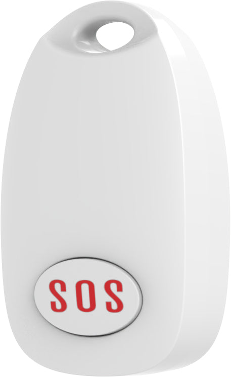 Fanvil KT10 – Funk-Notrufsender für Serie Y501/Y501-Y/X305, 433 MHz, Reichweite 25 m, IP65, Weiss