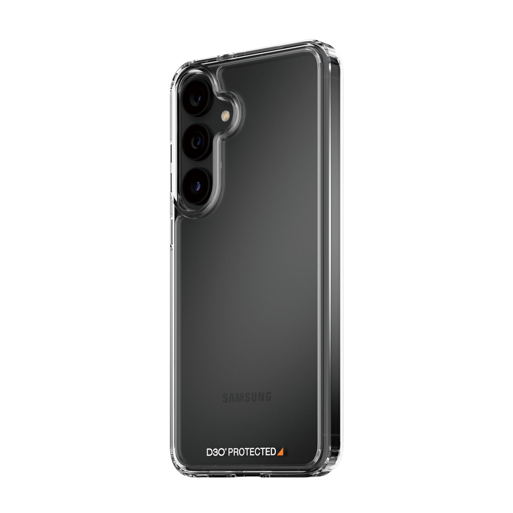 PanzerGlass HardCase – Backcover – für Samsung Galaxy S24 Plus, Kunststoff+D3O, Transparent