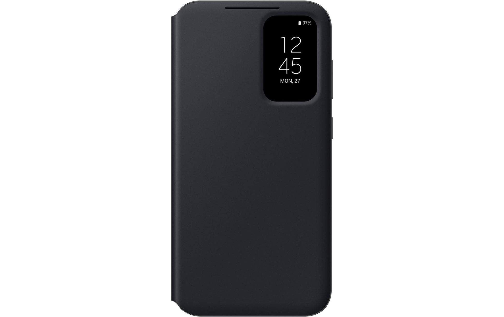 Samsung Booklet-Hülle – für Samsung Galaxy S23 FE – schwarz – mit Kartenfach, kratzresistent