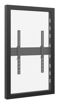 Hagor Enclosure Display-Gehäuse – für 55" TVs, VESA 600×400 mm – Schwarz