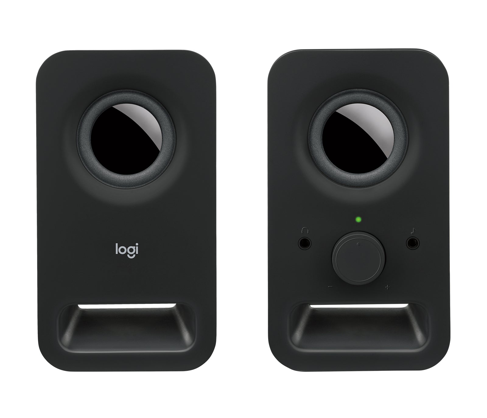 Logitech Z150, Paar – PC-Lautsprecher-Set – 2.0, 3 W, 3.5 mm Klinke, Schwarz