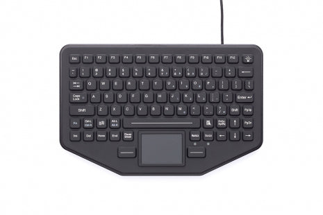 Gamber-Johnson SkinnyBoard Mobile – Tastatur, US-Layout (EN), einfarbige Beleuchtung, mit Touchpad