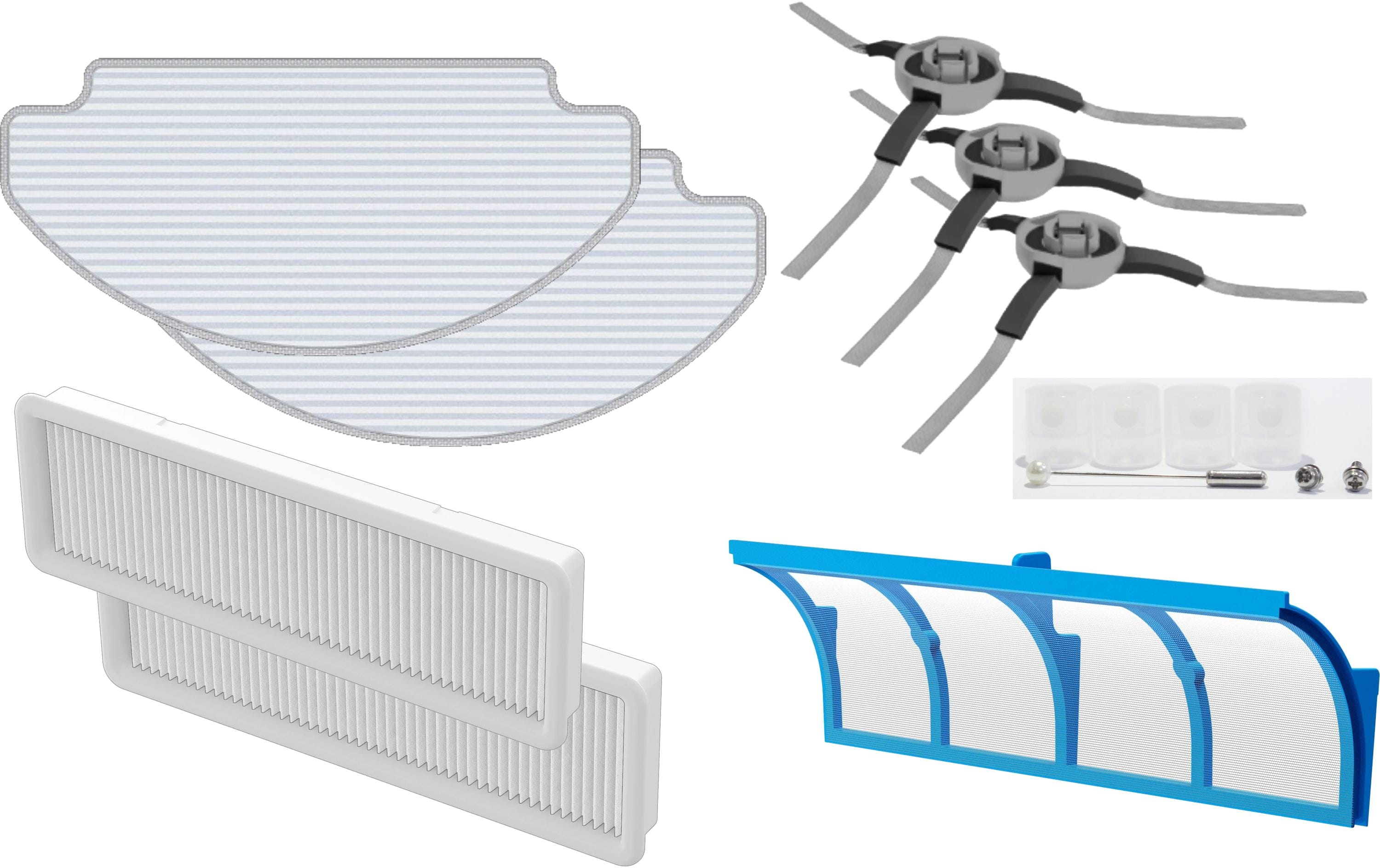 Hobot Reinigungsgeräte-Zubehör D8 Filter-Set – Mikrofaser, Mehrfarbig, 8 Stk.