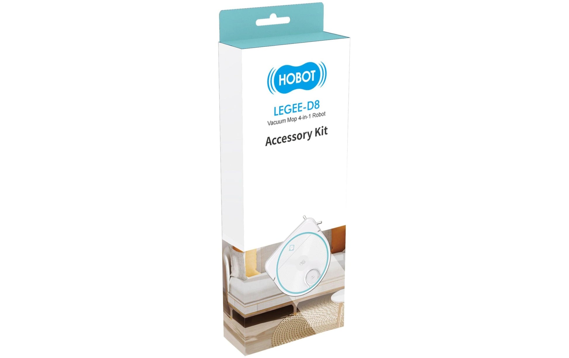 Hobot Reinigungsgeräte-Zubehör D8 Filter-Set – Mikrofaser, Mehrfarbig, 8 Stk.
